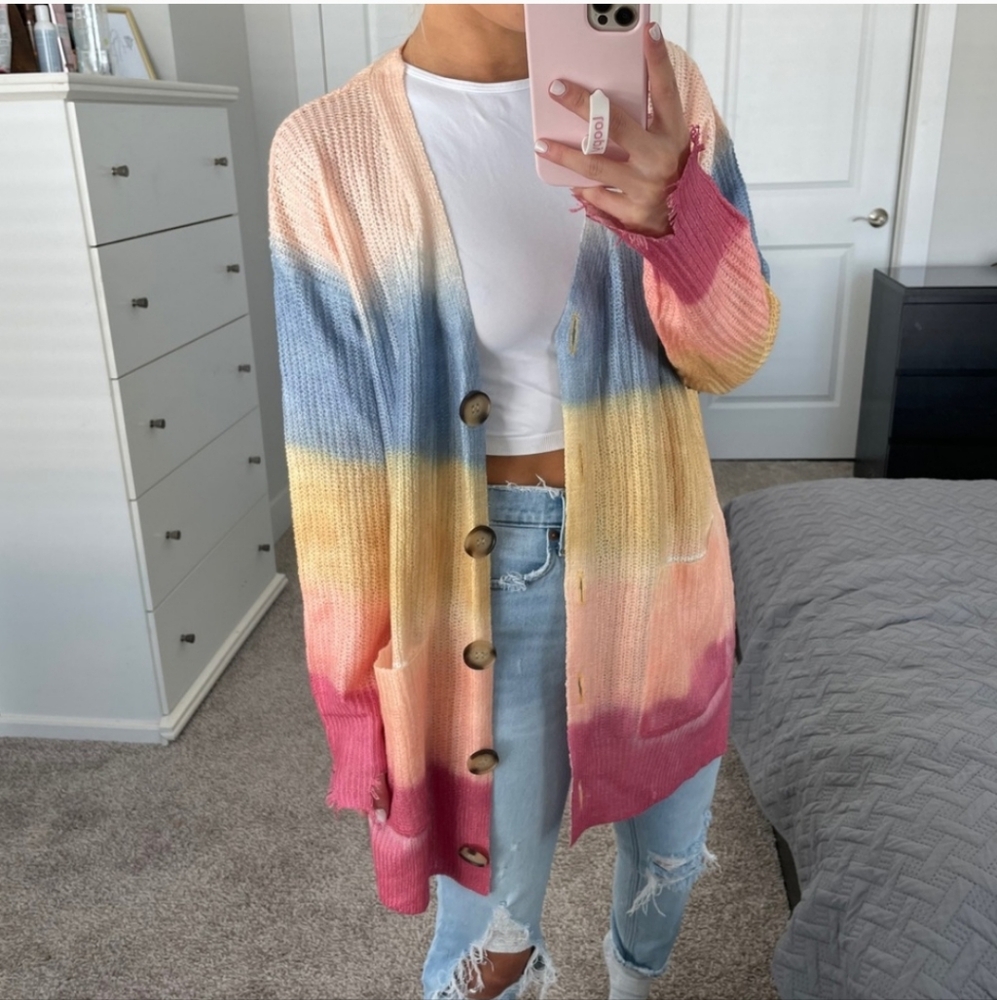 💛 Rainbow cardigan